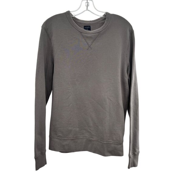 J.Crew Women's Long Sleeve Pullover Top Stone Gray Size Small - Picture 1 of 9
